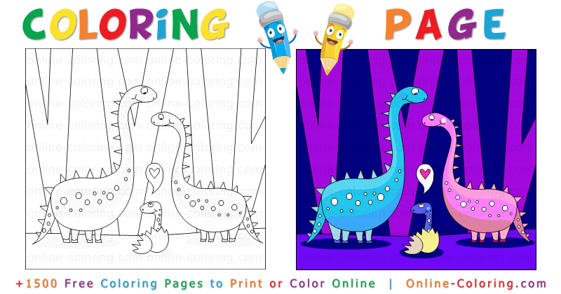 dinosaur coloring pages online